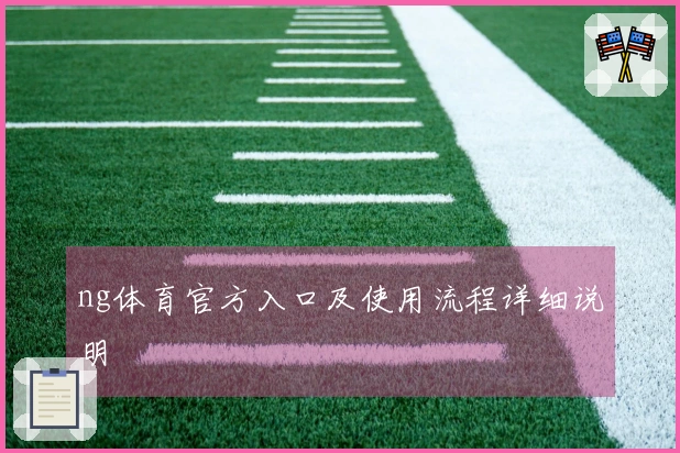 ng体育官方入口及使用流程详细说明